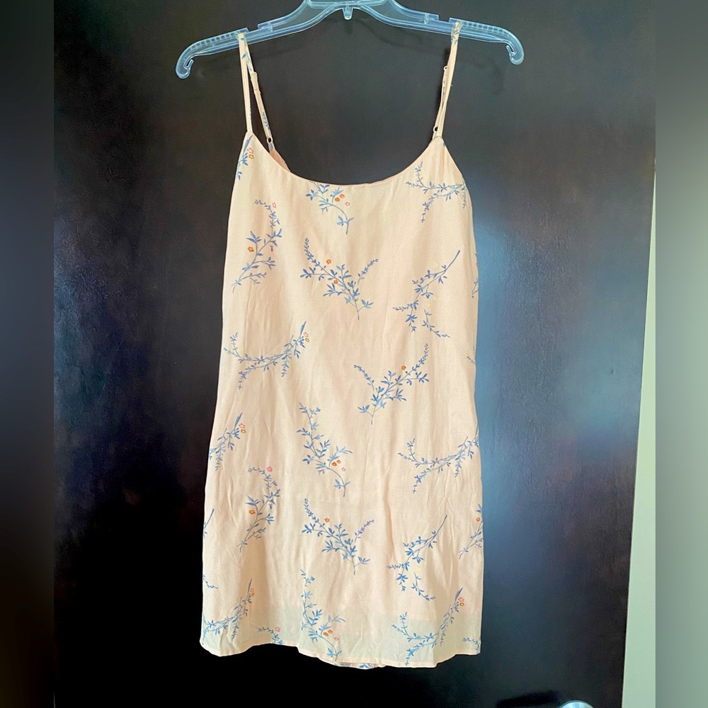 LA Hearts Orange Floral Sundress
